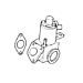 Opel Signum / Vectra C EGR-klep 3.0 diesel-motoren (Y30DT)