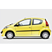 Citroën C1 (2005 - 2014) stootlijsten 5-drs