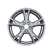 Ford C-MAX (11/2010 - 09/2018) / Focus (01/2011 - 03/2018) lichtmetalen velg 18" 5 x 2-spaaks Y-design, Rock Metallic
