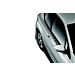 Peugeot 208 (2012 - 2019) stickers zijkanten zwart-wit geblokt 5-drs