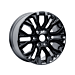 Ford Ranger (02/2019 - ..) lichtmetalen velg 18" 6 x 2-spaaks Y-design, zwart