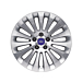 Ford Focus (07/2004 - 12/2010) lichtmetalen velg 17" 15-spaaks design, zilver Ford Focus (07/2004 - 12/2010) lichtmetalen velg 17" 15-spaaks design, zilver