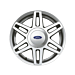 Ford Fusion (2002 - 2012) lichtmetalen velg 15" 6x2-spaaks sterdesign, zilver