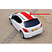 Peugeot 207 Le Mans striping dak Peugeot 207 Le Mans striping dak