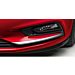Opel Astra K sierlijst onder mistlamp geborsteld aluminium
