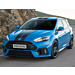 Ford Focus (09/2014 - 03/2018) RS racestrepen Over-the-top, glanzend zwart Ford Focus (09/2014 - 03/2018) RS racestrepen Over-the-top, glanzend zwart