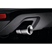 Dacia Duster 2014 - 2018 end pipe chrome 45mm Dacia Duster 2014 - 2018 end pipe chrome 45mm