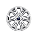 Ford EcoSport (10/2013 - 2023) lichtmetalen velg 16" 6 x 2-spaaks design, Sparkle silver