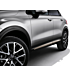 Fiat 500X deursierlijsten beige