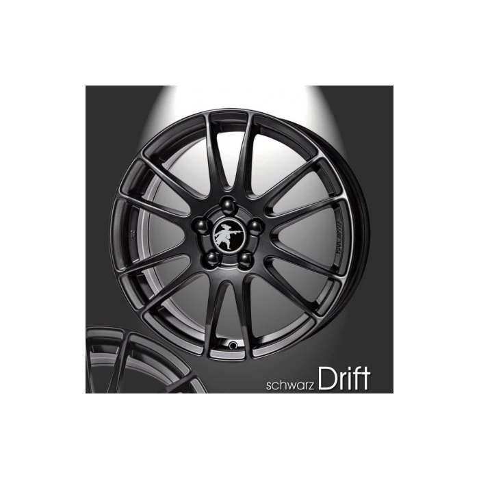 Musketier Citroën DS3 / DS4 / DS5 lichtmetalen velg Drift 7,5x18 zwart Musketier Citroën DS3 / DS4 / DS5 lichtmetalen velg Drift 7,5x18 zwart