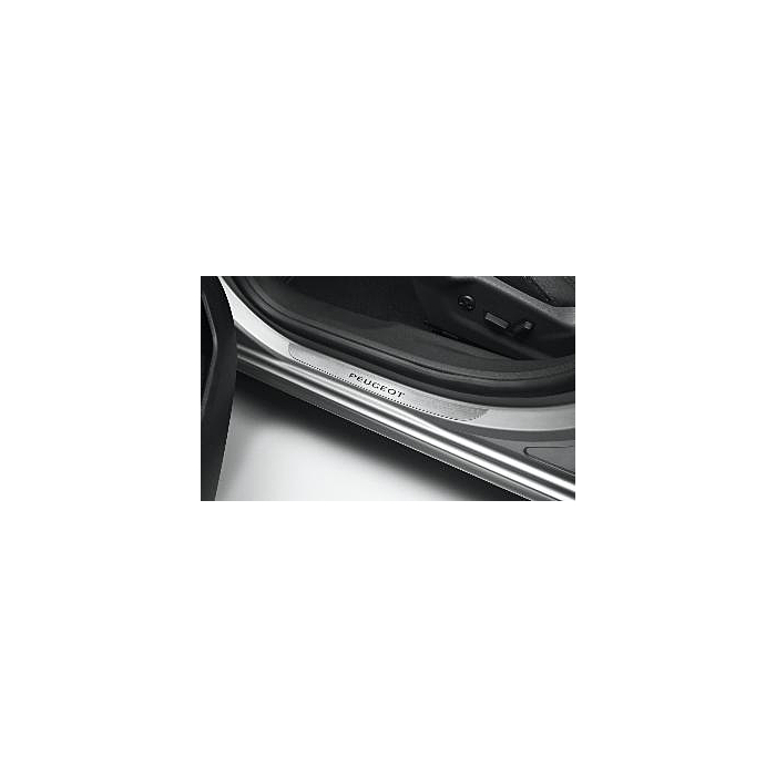 Peugeot 508 (2010 - 2018) instaplijsten aluminium-look licht