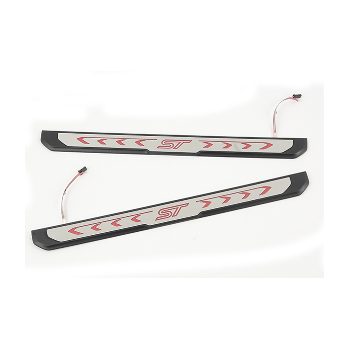 Ford Fiesta (09/2008 - 06/2017) ST instaplijst rechts roestvrijstaal 3-drs met verlichting