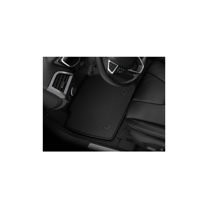 Ford Mondeo (09/2014 - ..) vloermatten, premium velours voor en achter, zwart