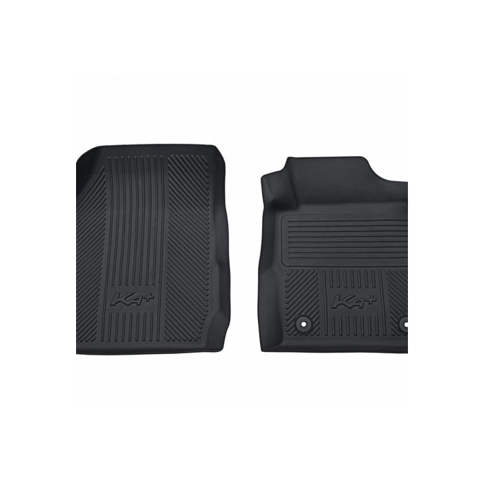 Ford Ka+ vloermatten, all-weather met opstaande randen, voorzijde, zwart RHD