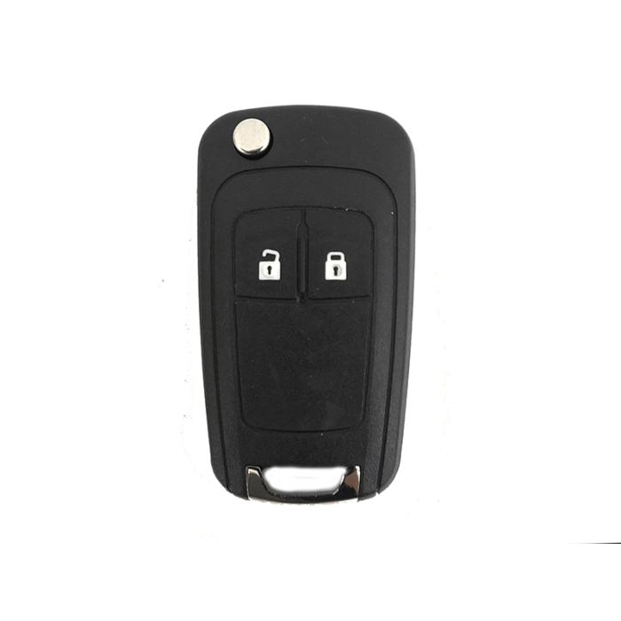 Opel klapsleutelbehuizing met twee knoppen