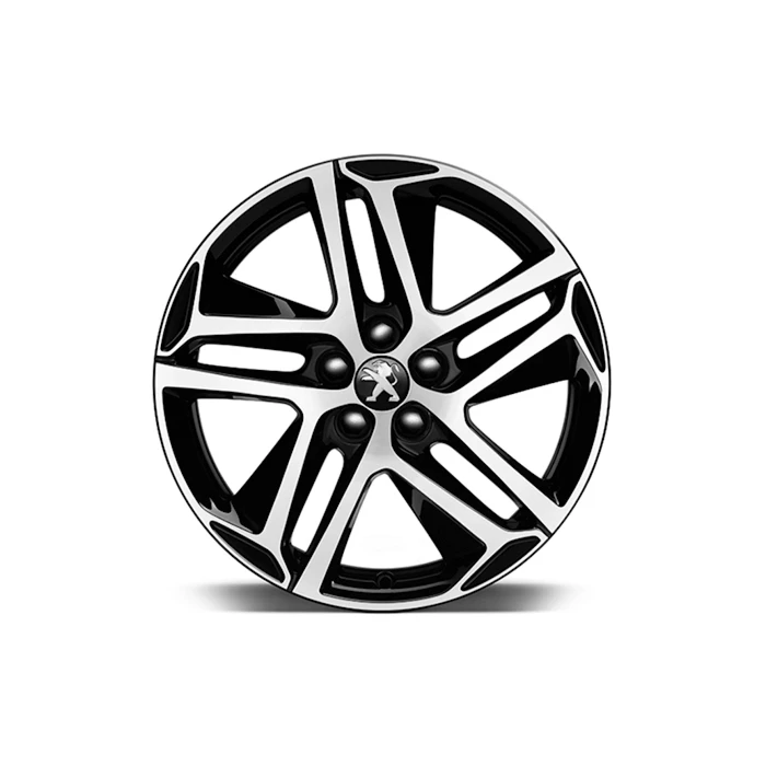 Peugeot lichtmetalen velgen Saphir Noir 18" set (GT-look) Peugeot lichtmetalen velgen Saphir Noir 18" set (GT-look)