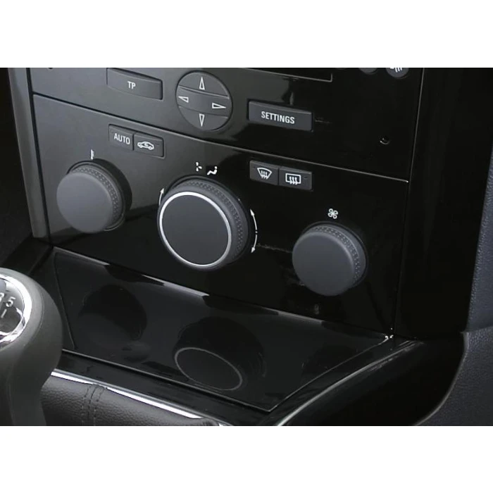 Opel Astra H verwarmingsunit pianolak zwart zonder automatische airco