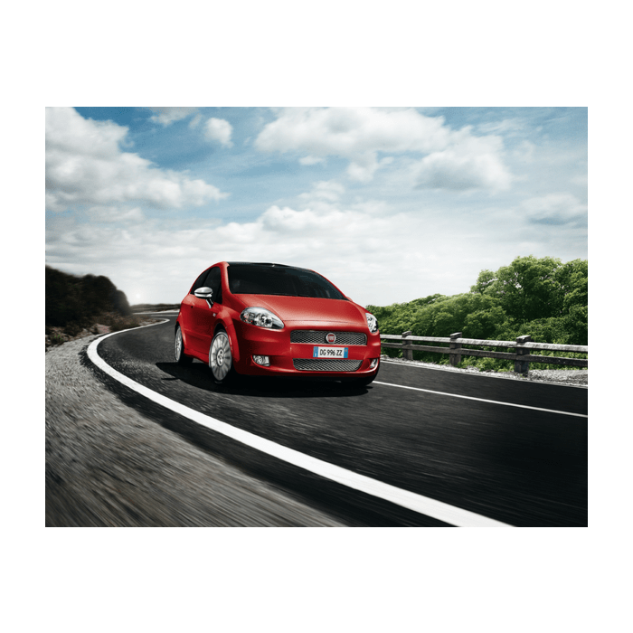 Fiat Grande Punto sport grille verchroomd