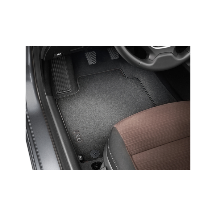 Hyundai i20 Active (2016 - .. ) vloermatten, velour, RHD