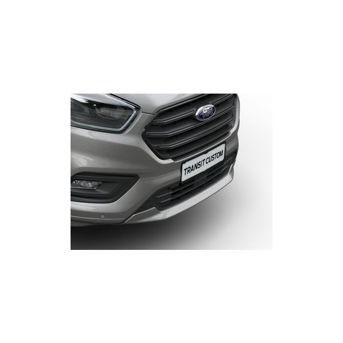Ford Tourneo / Transit Custom (02/2018 - 09/2023) voorspoiler set, in zilver gespoten