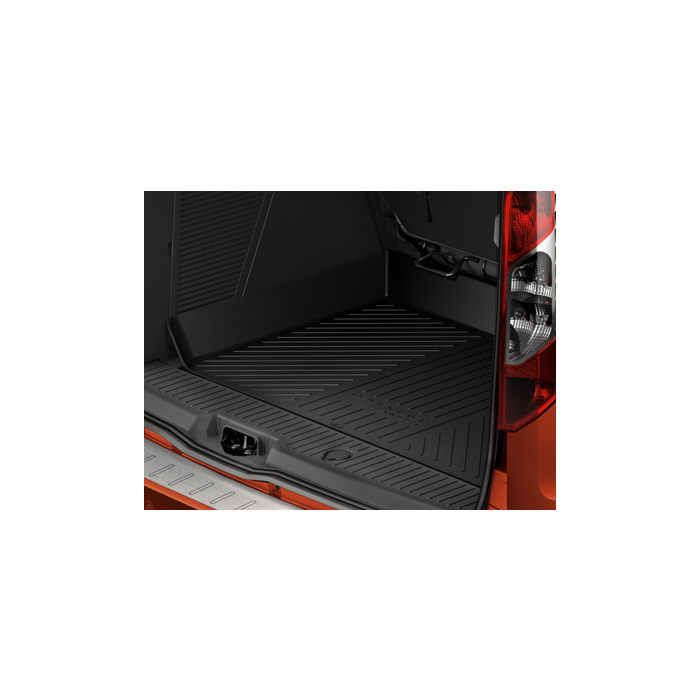 Ford Tourneo Connect (02/2014 - 01/2022) antislipmat voor bagageruimte zwart (L1)