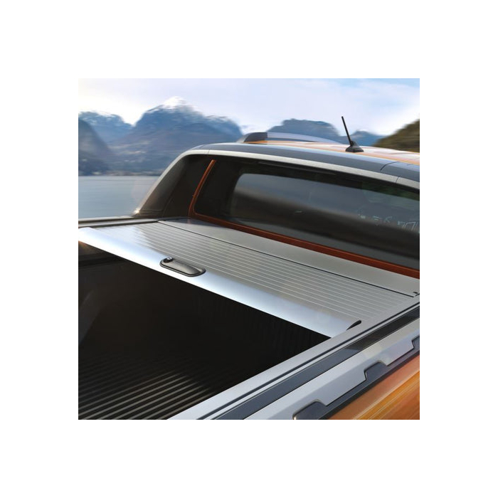Ford Ranger (2012 - 11/2022) oprolbare tonneau cover zilver, manueel