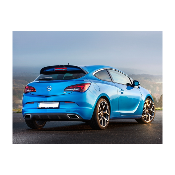 Opel Astra J OPC achterbumper met parkeersensoren