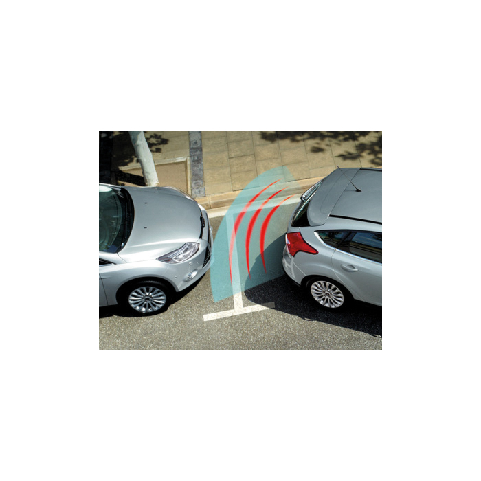 Ford C-MAX (11/2010 - 03/2015) / Fiesta (09/2008 - 07/2017) / Focus (01/2008 - 08/2014) parkeersensoren basiskit, achter