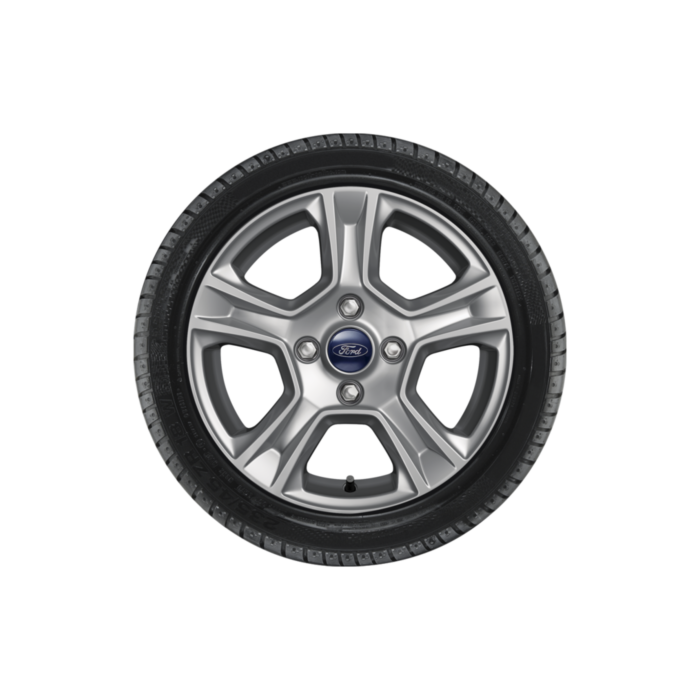 Ford Tourneo / Transit Courier (03/2014 - 07/2023) lichtmetalen velg met winterband 15", 5-spaaksdesign