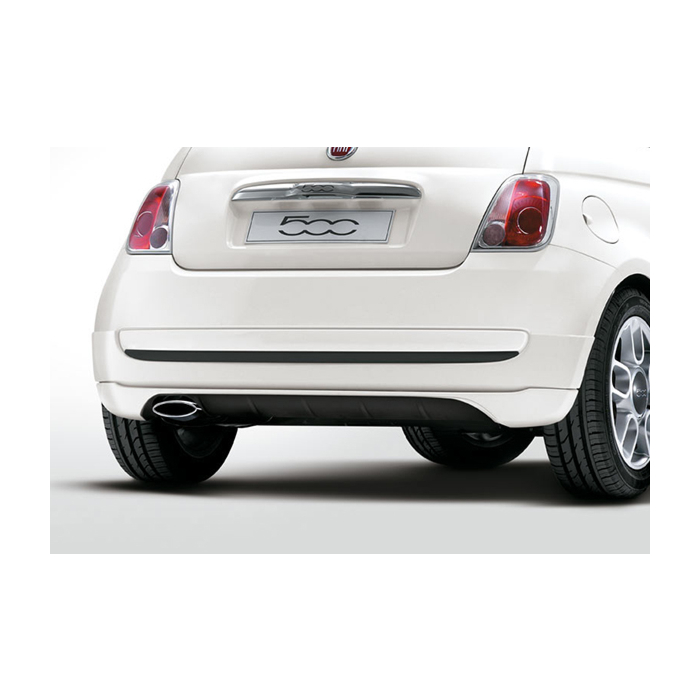 Fiat 500/500c (2007 - 2015) achterbumper chromen sierlijst