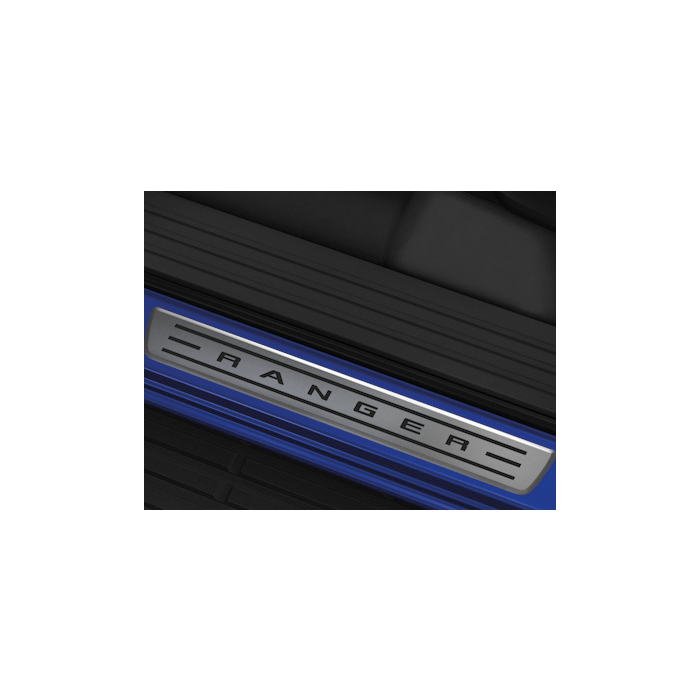 Ford Ranger (11/2011 - ..) instaplijsten voor, roestvrij staal, rechterzijde voor RAP cabine