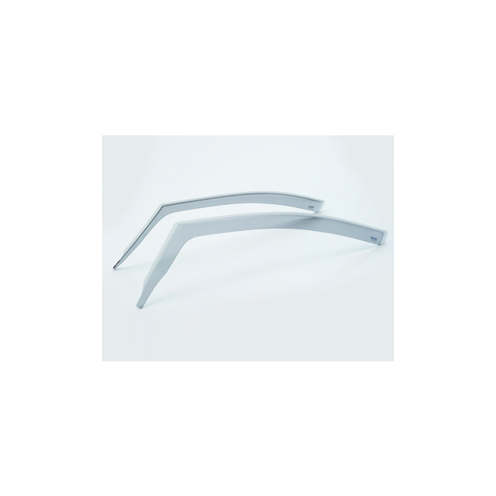Ford C-MAX (11/2010 - 09/2018) wind deflectors, side window for front door windows, light gray