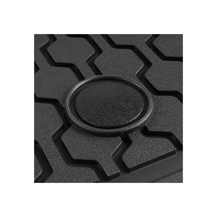 Ford Ranger (11/2011 - 11/2022) vloermatten, all-weather voor en achter, zwart (enkele cabine) RHD