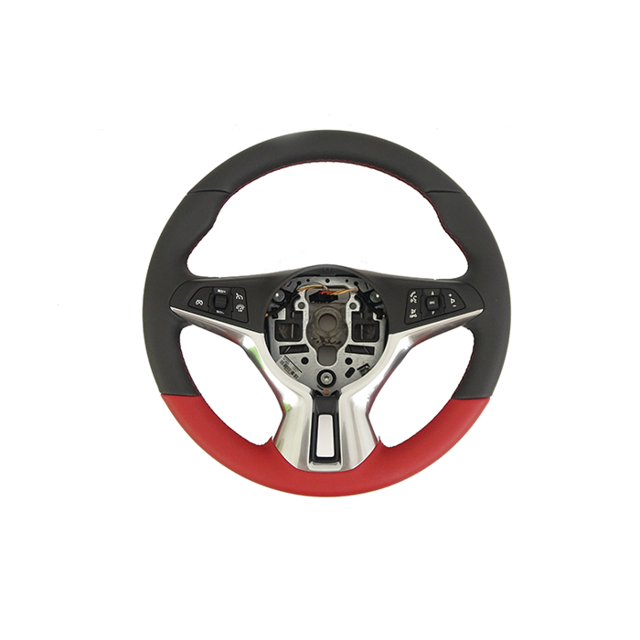 Opel Adam steering wheel sport black / red