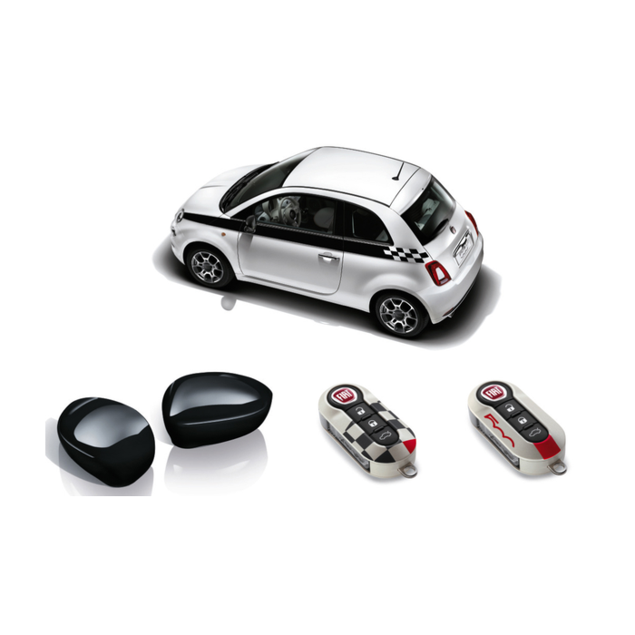 Fiat 500/500c pakket Sport zwart