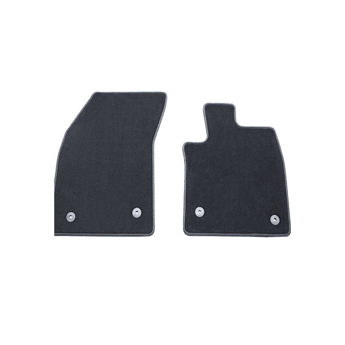 Ford Focus (04/2018 - 06/2020) vloermatten zwart, voorzijde (automaat) RHD