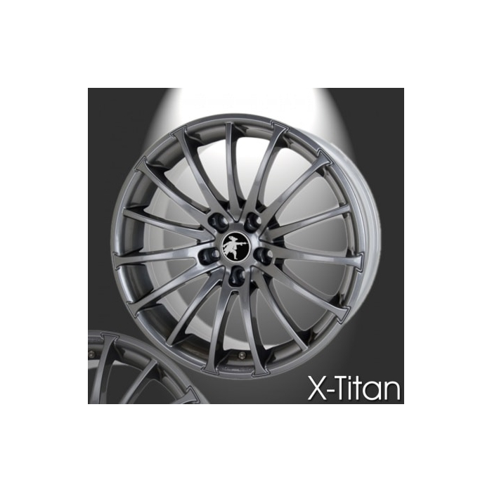 Musketier Peugeot 308 (2013 - ..) alloy wheel X-titanium 7,5x17 titanium look