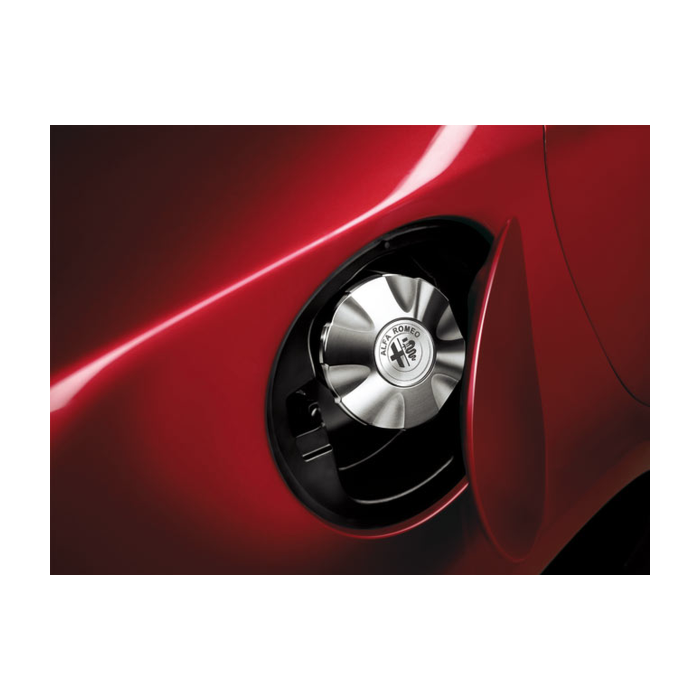 Alfa Romeo 159 / Giulietta aluminium tankdop met Alfa Romeo logo