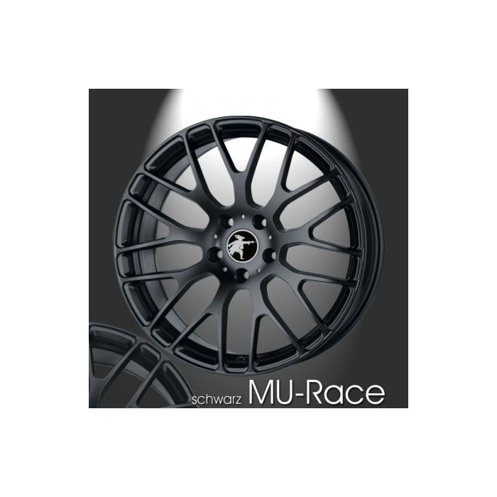 Musketier Peugeot 207 lichtmetalen velg MU-Race 7x17 zwart