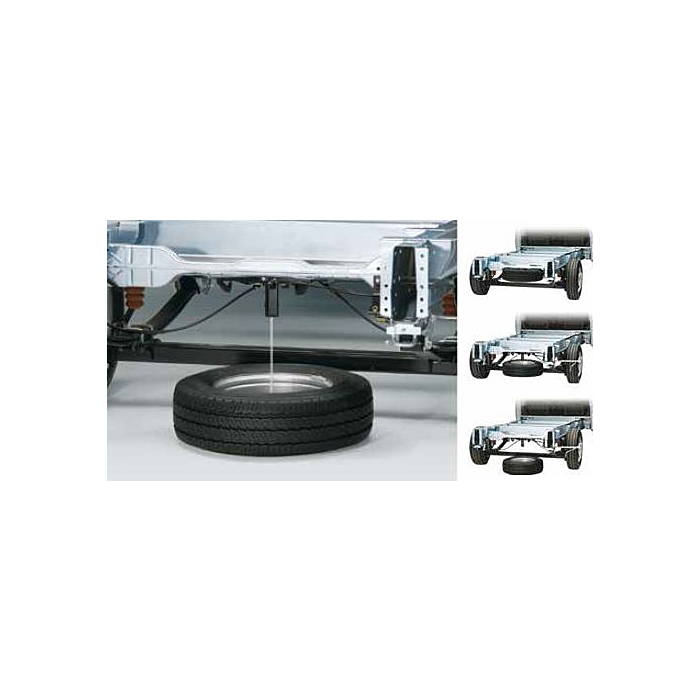 Fiat Ducato (2014 - ..) reservewiellift voor 15” & 16” wielen