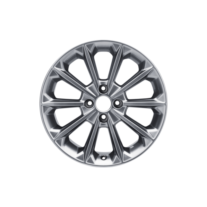 Ford Fiesta (07/2017 - 2023) lichtmetalen velg 17" 10-spaaks design, LUSTER NICKEL