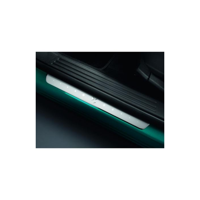 DS3 Crossback / DS7 Crossback instaplijst voordeur (aluminium grijs)