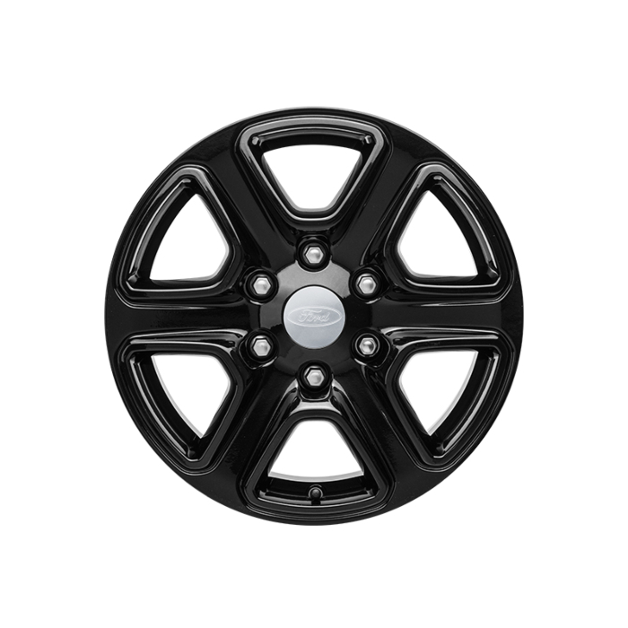 Ford Ranger (11/2011 - 08/2015) lichtmetalen velg 17" 6 x 2-spaaks design, Panther Black