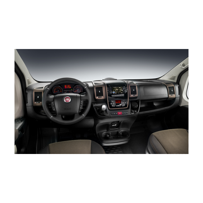 Fiat Ducato 2014 - .. sierlijsten 'Lounge' voor dashboard met radio