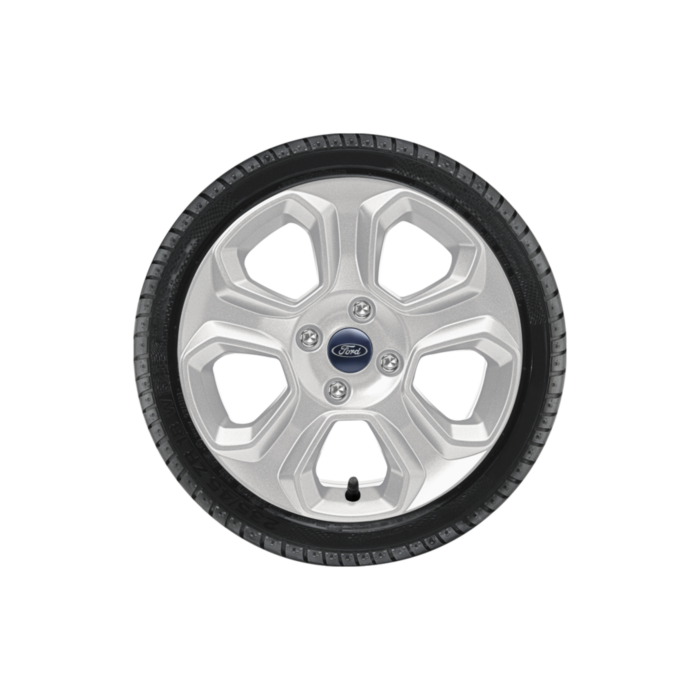 Ford EcoSport (10/2017 - ..) lichtmetalen velg met winterband 16", 5-spaaksdesign, zilver