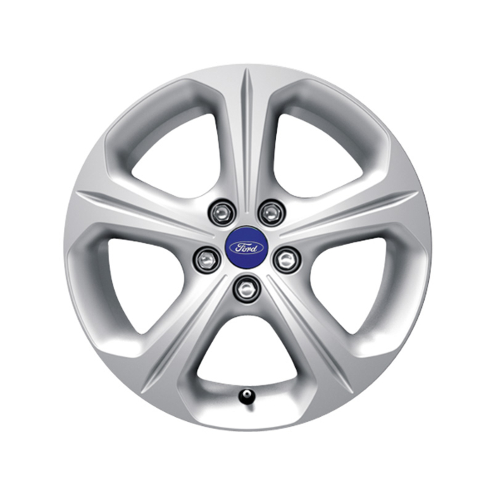Ford lichtmetalen velg 17" 5-spaaks design, Mystique Silver