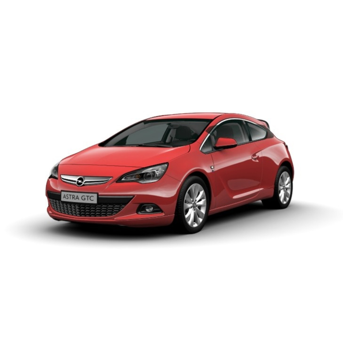 Opel Astra J GTC OPC-line pakket met verchroomde uitlaat