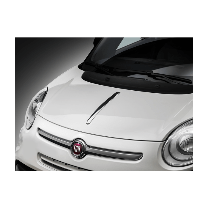 Fiat 500L sierlijst op motorkap chroom