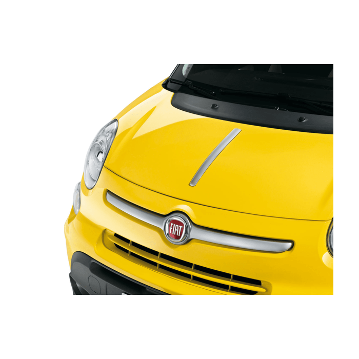 Fiat 500L sierlijst op motorkap satijn