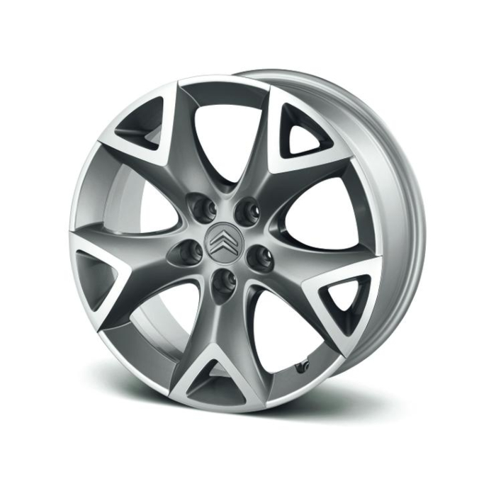 Citroën lichtmetalen velg Persique 17" 5-gaats donkergrijs
